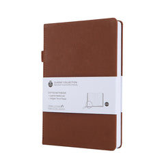 A5 Notebook Printed A5 Business Lined Journals Notebook PU Leather Hardcover Notebooks