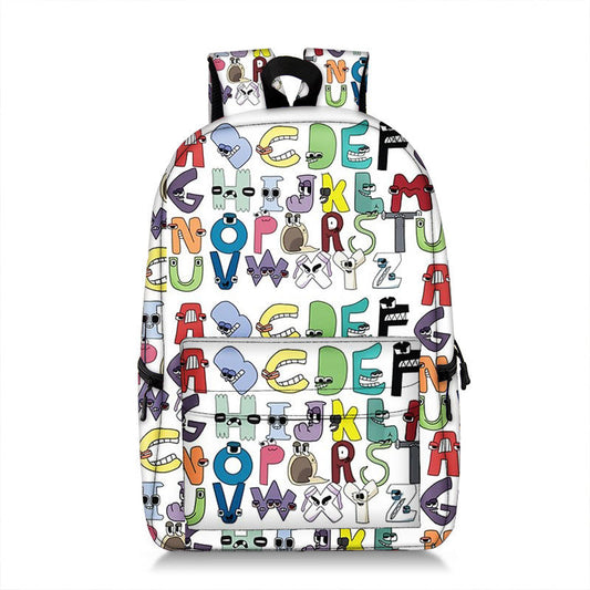 American Cartoon Backpack Fashion Junior High School Student Backpack