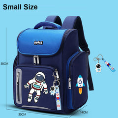 Astronaut Print School Bag Backpack iddle School Elementary Bookbag Schoolbag