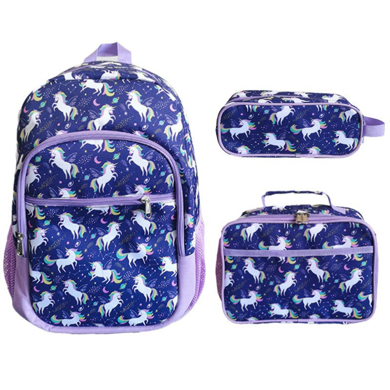 Back To School Children's School Bag 3pcs Set Backpack