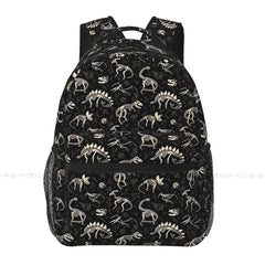 Back To School Excavated Dinosaur Fossils Backpack Schoolbag Casual Laptop Bag