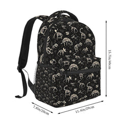 Back To School Excavated Dinosaur Fossils Backpack Schoolbag Casual Laptop Bag