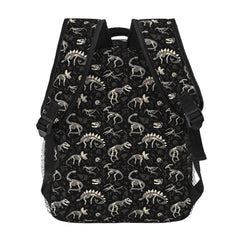 Back To School Excavated Dinosaur Fossils Backpack Schoolbag Casual Laptop Bag