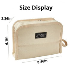 Big Capacity Pencil Case Mesh Compartments Large Pencil Pouch Pen Bag