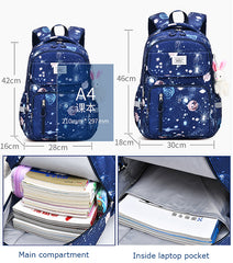 Elementary Children School Bags Large Capacity Orthopedic Backpack