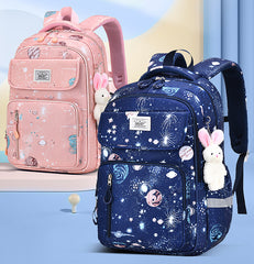 Elementary Children School Bags Large Capacity Orthopedic Backpack