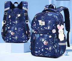 Elementary Children School Bags Large Capacity Orthopedic Backpack