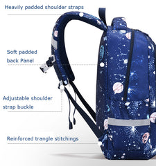 Elementary Children School Bags Large Capacity Orthopedic Backpack