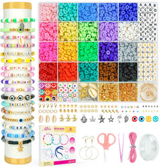 Preppy Polymer Clay Beads with Charms Kit