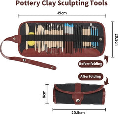 Clay Tools Set Sculpting Kit Sculpt Smoothing Wax Carving Pottery Ceramic Tools
