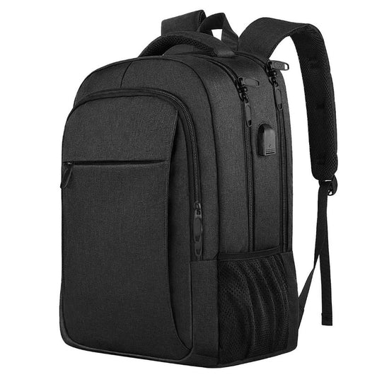 Computer Backpack  Large Capacity Multifunctional Business USB Charging Waterproof Backpack