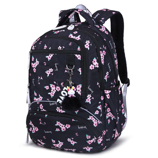 Printed Backpack Large Schoolbag Primary School Student School Backpack Schoolbag