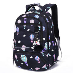 Printed Backpack Large Schoolbag Primary School Student School Backpack Schoolbag