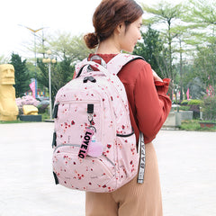 Printed Backpack Large Schoolbag Primary School Student School Backpack Schoolbag