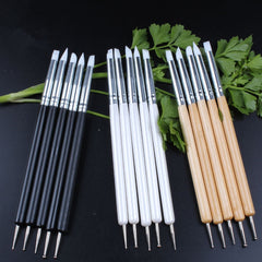 5Pcs/Set Stainless Steel Two Head Sculpting Polymer and Soft Pottery Clay Tool