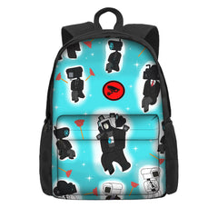 Elementary School Student Backpack Skidibi Toilet Spoof Toilet Man Schoolbag