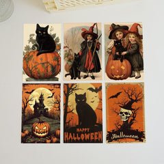 Halloween Card 10pcs Halloween Indoor Decoration Postcard