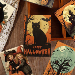 Halloween Card 10pcs Halloween Indoor Decoration Postcard