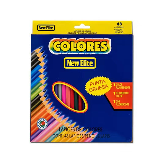 Oil-Based Colored Pencil Set in Hexagonal Shape For Kids and Children