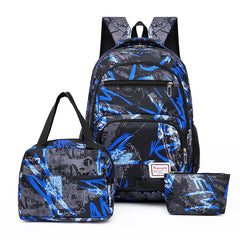 Waterproof Orthopedic Children Schoolbag 3pcs Set Primary School Backpack