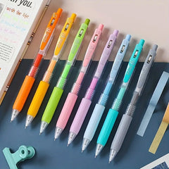 8pcs Gel Pens Set 0.5mm Refill Kawaii Ballpoint Pens